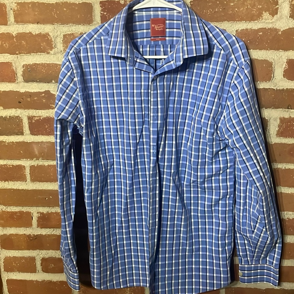 An Original Penguin Shirt, blue plaid